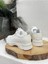 Kadın Sneaker Günlük 24Y314 Yüksek Taban Beyaz Gizli Topuk Spor Ayakkabı 5