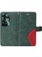 Kart Yuvası Standı ile Oppo Oppo 11F 5g Iki Renkli Dikiş Için Flip Case (Yurt Dışından) 2