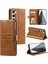 Samsung Galaxy S23 Kickstand Cüzdan Pu Deri 6 Kart Yuvaları Için Flip Case (Yurt Dışından) 5