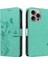 El Kayışı Yüksek Kaliteli Deri Cüzdan ile IPhone 15 Pro Max Için Kılıf (Yurt Dışından) 1