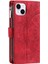 Içinde Kırmızı Dikey Çizgili Mikrofiber Astar ile IPhone 14 Plus Için Kılıf (Yurt Dışından) 5