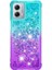 Motorola Moto G 5g Için Kılıf 2023 Sıvı Glitter Komik Bling Parlak Kristal (Yurt Dışından) 3