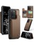Samsung Galaxy S20 Ultra Kickstand Kart Tutucu Pu Için Caseme Cüzdan Kılıf (Yurt Dışından) 1