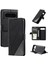 Google Piksel 8 Pro Kart Tutucu Için Kılıf Kickstand Cüzdan Flip Folio Pu (Yurt Dışından) 4