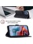 Motorola Moto G34 Manyetik Deri Kart Tutucu Cüzdan Flip Kapak Için Kılıf (Yurt Dışından) 5