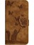 IPhone 14 Için Kılıf Artı Kabartmalı Kelebek Kedi Flip Folio Cüzdan Kılıf (Yurt Dışından) 1