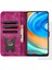 Xiaomi Redmi Için Not 9 Pro Kabartmalı Kelebek Kedi Kart Cep Flip (Yurt Dışından) 4