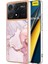 Xiaomi Poco X6 Pro Ince Tpu Koruma Mermer Desen Yumuşak Tampon (Yurt Dışından) 1