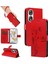 El Kayışı Cüzdan Telefon Kılıfı Kabartmalı Kelebek ile Onur 90 Pro Için Kılıf (Yurt Dışından) 5