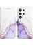 Samsung Galaxy S24 Ultra 5g Pu Deri Cüzdan Mermer Desen (Yurt Dışından) 1