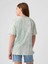 Kız Çocuk Yeşil Batik Desenli T-Shirt 2