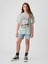 Kız Çocuk Yeşil Batik Desenli T-Shirt 4