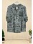 Batik Yaprak Desen Pullu Ithal Gömlek 1