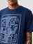 Erkek Koyu Mavi Gap × Keith Haring Grafikli T-Shirt 3