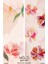 Flower Art Desenli Süet Oturma Odası Salon Fon Perde Baskılı Ekstrafor Büzgü 2 Kanat PRD-1030 3