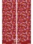 Burgundy 2 Desenli Süet Oturma Odası Salon Fon Perde Baskılı Ekstrafor Büzgü 2 Kanat PRD-1056 3