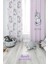 Uykucu Unicorn Desenli Baskılı Çocuk ve Bebek Odası Fon Perdesi 2 Kanat - Prd-31 1