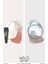 Soft Oval Desenli Süet Oturma Odası Salon Fon Perde Baskılı Ekstrafor Büzgü 2 Kanat PRD-1111 3