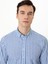 Erkek Saks Slim Fit Uzun Kollu Gömlek 50247985-VR045 2