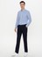 Erkek Saks Slim Fit Uzun Kollu Gömlek 50247985-VR045 5