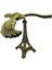 Vintage Metal Dengeli Kartal ve Eyfel Kulesi Bronz 20X17CM 1