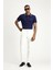Slim Fit Dar Kesim Likralı Kanvas / Chino Pantolon 1