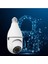 Tekno Trust Hareketli Gece Görüşlü 360 Derece LED Işık 1080P Wifi Kamera Kablosuz Panoramik Ev Güvenlik Kamersı 5
