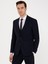 Erkek Lacivert Slim Fit Yün Ceket 50235704-VR033 3