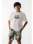 08-14 Yaş Erkek Çocuk Ekru Renk Karen T-Shirt 1