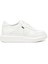 Kadın Beyaz Dolgu Taban Hakiki Deri Sneaker 1