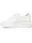Kadın Beyaz Dolgu Taban Hakiki Deri Sneaker 3