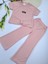 Kız Çocuk Crop Ikili Takım Fitilli Kumaş Amblemli Yazlık Mor Pembe Renk Seçenekleri 1