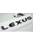 Lexus 2022+ Siyah Abs 3m 3D Bagaj Yazı Logo Arma 1