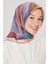 Özel Nostalji Serisi Twill İpek Eşarp Modelleri 8507D-04 1