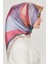 Özel Nostalji Serisi Twill İpek Eşarp Modelleri 8507D-04 2