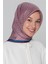 Özel Nostalji Serisi Twill Ipek Eşarp Modelleri 8401D-31 1