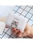 Karikatür Kedi Baskı Cüzdan Kawaii Kadın Kısa Mini Çantalar Üçe Katlanmış Sevimli Öğrenci Küçük Çile Cüzdan Pu Deri Kımlık Kredi Kartı Tutucu (Yurt Dışından) 3