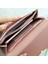 Yeni Moda Kadın Cüzdan Marka Mektup Uzun Üç Katlı Cüzdan Taze Pu Deri Kadın Debriyaj Kart Sahibinin Cartera Mujer (Yurt Dışından) 4
