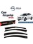 [brand] Hyundai Accent Blue 2011-2018 Arası Mugen Tip Cam Rüzgarlık Sunplex 1