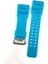 DUN-339 Mavi Yeşil Siyah Renk Silikon Saat Kordonu Kayışı 5