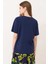 V Yaka T-Shirt Lacivert Y2423820_015 2