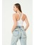 Kadın Bel Korseli Crop Top Seamless 3