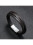 NO.83924 Boyutu Zorcvens Trendy Erkekler Takı Örgülü Deri Halat Bilezik Siyah Manyetik Toka Bilezikler Punk Erkekler Bilek Bandı Pulsera Hombre (Yurt Dışından) 2