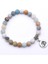 ZT110-2 Doğal Taş Strand Bilezik Yoga Çakra Mala Bilezik Om Lotus Kadın Erkek Boncuklu Charm Bilezik Takı Pulseras (Yurt Dışından) 2