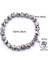 ZT110-2 Doğal Taş Strand Bilezik Yoga Çakra Mala Bilezik Om Lotus Kadın Erkek Boncuklu Charm Bilezik Takı Pulseras (Yurt Dışından) 3