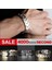 Gümüş Erkek Takı Gauss Titanyum 316L Paslanmaz Çelik Biyo Manyetik Bilezik Erkekler Için Terapi Sağlık Enerji Bilezik Pulsera Hom (Yurt Dışından) 4
