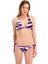 Desenli Boyundan Bağlamalı Bikini Takım 1