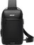 Göğüs Çantası Erkek Iş Crossbody Çanta Erkek USB Omuz Çantası Moda Rahat Çok Fonksiyonlu Rahat Göğüs Çantası (Yurt Dışından) 1