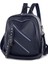 Backpack Sırt Çantası Kadın Avrupa ve Amerikan Retro Pu Bayan Sırt Çantası Rahat Vahşi Sırt Çantası (Yurt Dışından) 1
