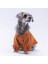 Kahverengi Linen Look Kedi Köpek Gömleği 2
